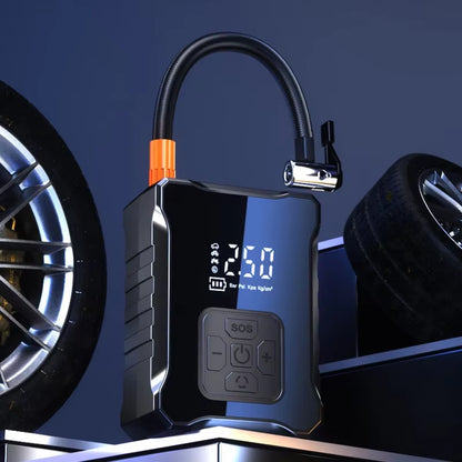 Car Air Pump Portable Car Air Pump High-Power Electric Tire Air Pump Multi-Function Pump